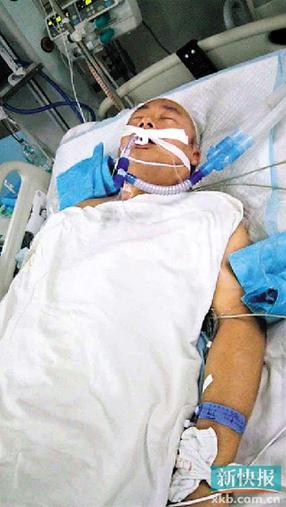 广东一老师劝阻入校闹事青年 被数人殴打伤重昏迷